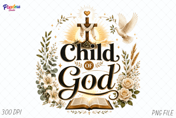 Download Child of God Faith Quote PNG Bible Shirt - Child of god Collection
