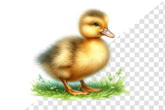 Download Curious Duckling Watercolor Clipart - Curious Collection