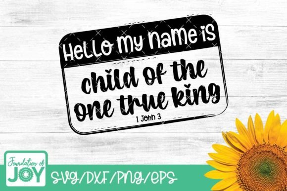 Download Christian Name Badge Svg, Child of God - Child of god Collection