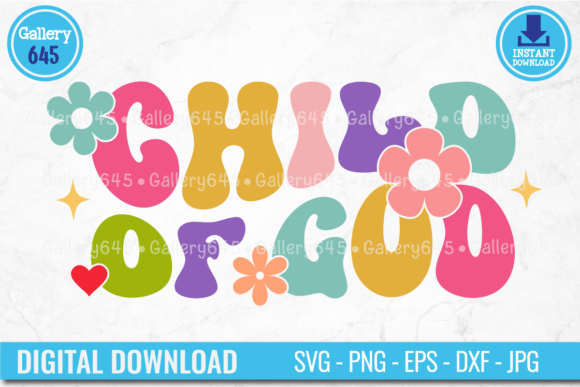 Download Child of God Retro Christian SVG PNG - Child of god Collection
