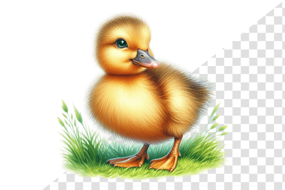 Download Curious Duckling Watercolor Clipart - Curious Collection