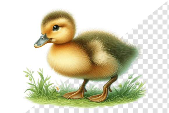 Download Curious Duckling Watercolor Clipart - Curious Collection