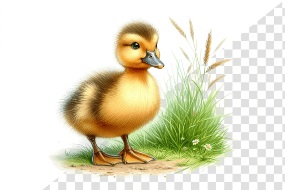 Download Curious Duckling Watercolor Clipart - Curious Collection
