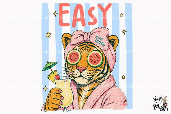 Download Tiger Spa Relax Summer Drink PNG - Summer drink Collection