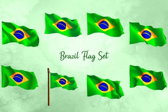 Download Brazil Flag Set - Premium Resources