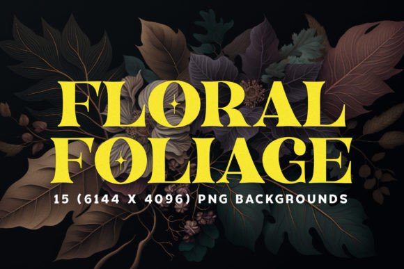 Download 15 Moody Floral Illustrations (6K) - Moody floral Collection